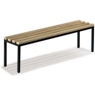 Banc de vestiaire simple assise bois CP