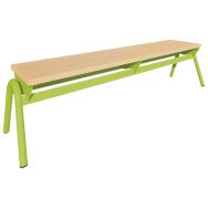 Banc empilable assise hêtre L 138 cm-Vanerum