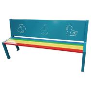 Banc enfant pour école papayer