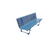 Banc métal 2m bleu 5010