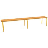 Banc sans dossier 200 primaire taille 4 jaune 1023