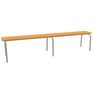 Banc sans dossier 200 primaire taille 5 gris 9006