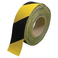 Bande auto-adhésif antidérapant 18,30 m x 5 cm jaune/noir