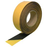 Bande auto-adhésif antidérapant zone humide 15m x 5 cm jaune/noir