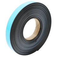 Bande magnétique adhésive en rouleau 25mmx10m Noir