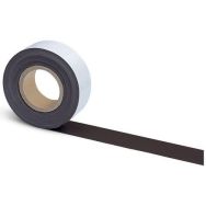 Bande magnétique auto-adhésive 10m x 45mm x 1mm noire - Maul