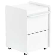 Banque accueil mobile Eden 2 portes largeur 80 cm profondeur 80 cm MBA