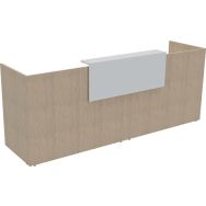 Banque d'accueil Filia + largeur 2,8 m - Buronomic