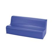 Banquette 3 places Bambino hauteur d'assise 20 cm coloris bleu pastel