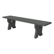 Banquette ATRIUM 180 cm plastique recyclé - Espace Urbain