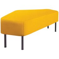 Banquette Archipel tissu polyester Trévira CS classé non feu