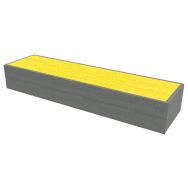 Banquette CUBE maternelle 180 cm plastique recyclé - Espace Urbain