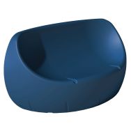 Banquette Connexio 2 places Duo - bleu cobalt