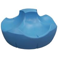 Banquette Connexio 5 places Pétale - bleu pastel