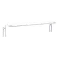 Banquette Conviviale 2 m acier - zinc - Procity