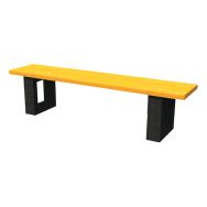 Banquette ESCAPADE primaire 150 cm plastique recyclé - Espace Urbain