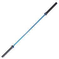 Barre olympique homme 220 cm bleu royal Sveltus