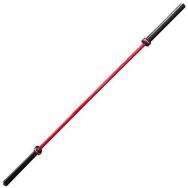 Barre olympique homme 220 cm rouge Sveltus