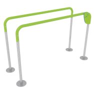 Barres parallèles inclinées