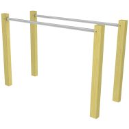 Barres parallèles jambes de scellement