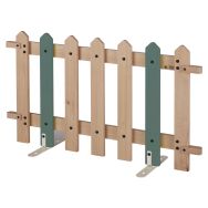 Barrière 7 lattes support montant coloris kaki