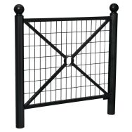 Barrière Province grillagée Boule - zinc - Procity