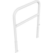 Barrière amovible tournant blocage triangulaire avec barre