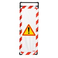Barrière d'intervention structure PVC 1 panneau 180cm - Viso