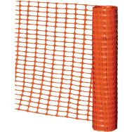 Barrière de signalisation plastique orange - 1,00x50m