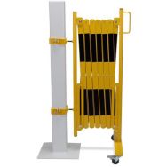 Barrière extensible jaune et noire - Kit