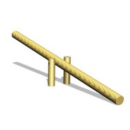 Bascule d'equilibre - scellement direct