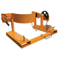 Basculeur de fût force 360 kg pour chariot élévateur à fourches