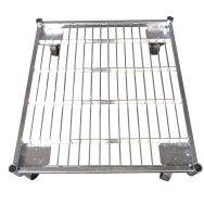 Base acier pour roll-conteneur force 500 kg