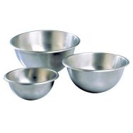 Bassine demi-ronde en acier inoxydable