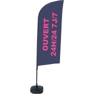 Beachflag base remplissable Ouvert 24/7 - Français - Showdown Displays