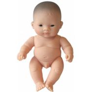 Bébé asiatique garçon 21 cm sans cheveux