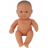 Bébé européen fille 21 cm sans cheveux