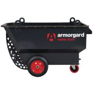 Benne à gravats basculante, ergonomique et performante