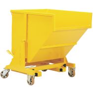Benne autobasculante GIE sur pivot central - Sur roulettes