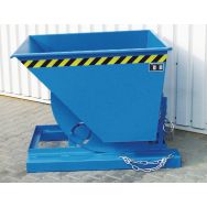 Benne basculante - AK - Bleu - Sur socle - 500 à 1000 L