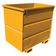 Benne pour chariot à tête rotative - Sur socle - 500 à 2000 L
