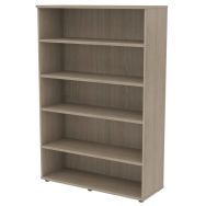 Bibliothèque 120 x 45 ht 180 cm Chêne gris