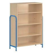 Bibliothèque Chloé coloris bleu RAL 5015