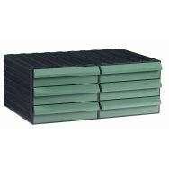 Bloc-tiroirs Modèle 56,2x39x22,8 Nb de tiroirs: 6 Vert