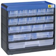 Bloc-tiroirs VarioPlus Pro 29/35 avec 17 tiroirs et 18 séparateurs