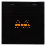 Bloc agrafé noir petits carreaux - Rhodia
