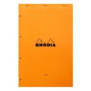 Bloc agrafé orange Yellow N 119 21x31,8 cm 80 feuillets 80g