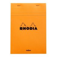 Bloc agrafé orange Yellow N 16 14,8x21 cm 80 feuillets 5x5