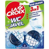 Bloc chasse d'eau 3 en 1 - Eau bleue - 3 en 1 - Boîte de 2