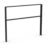 Bloc d'acier avec barre centrale 60 × 1000 × 1150 mm